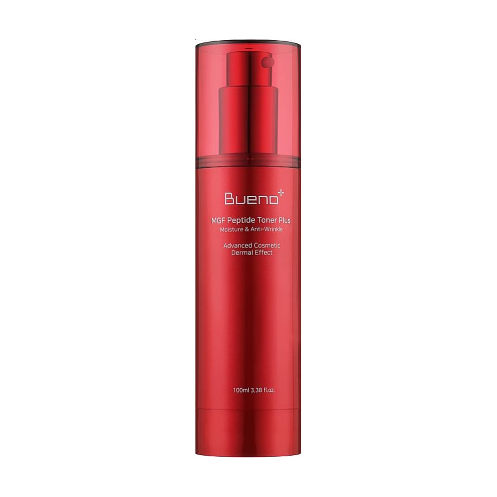 Уцінка! Зволожувальний тонер для обличчя Bueno MGF Peptide Toner Plus проти зморщок, з пептидами, 100 мл